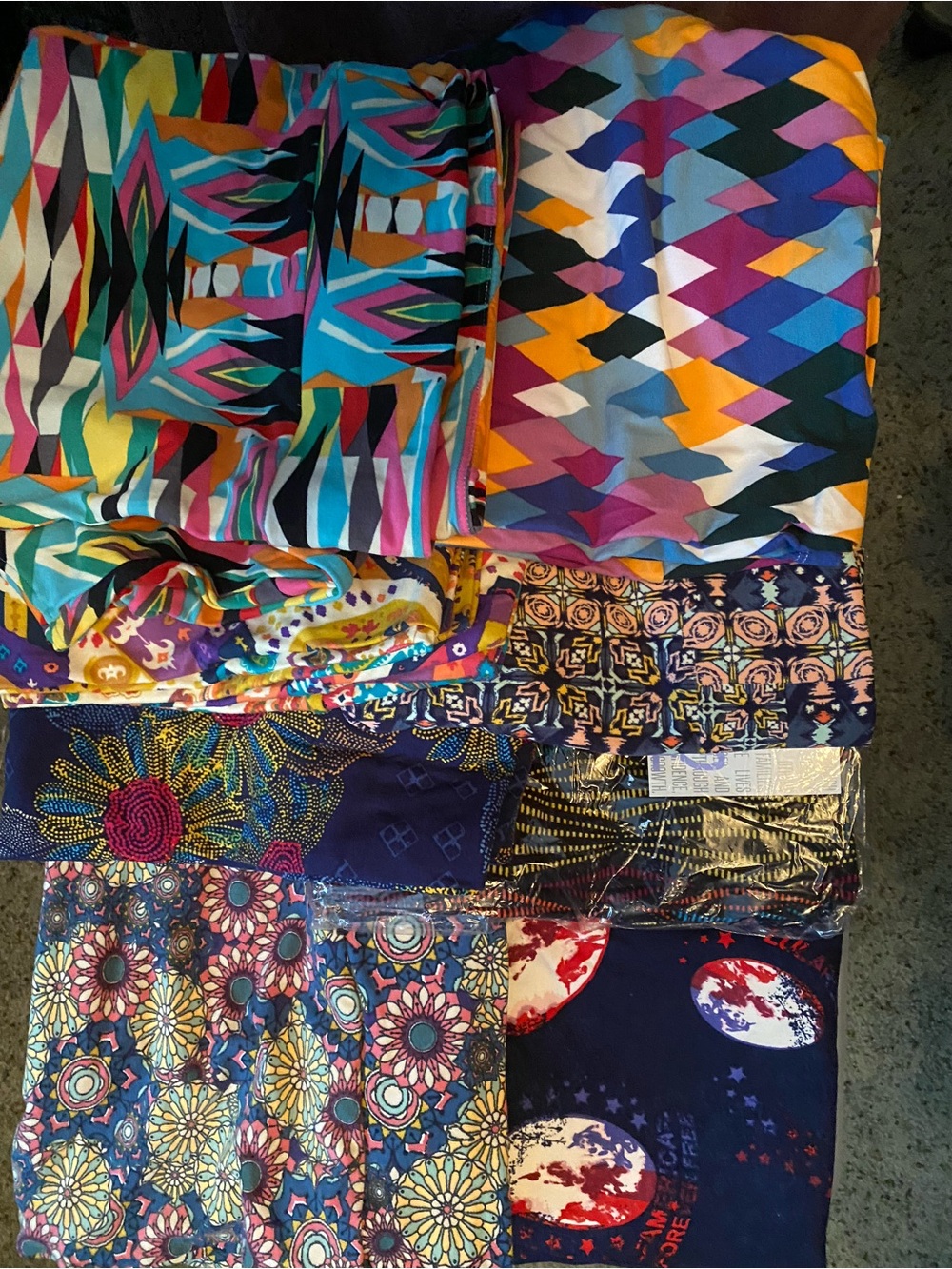 lot of 8 TC2 LuLaRoe leggings NWOT